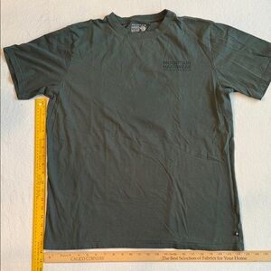 Mountain Hardwear Men's Forest Green Short Sleeve Tee